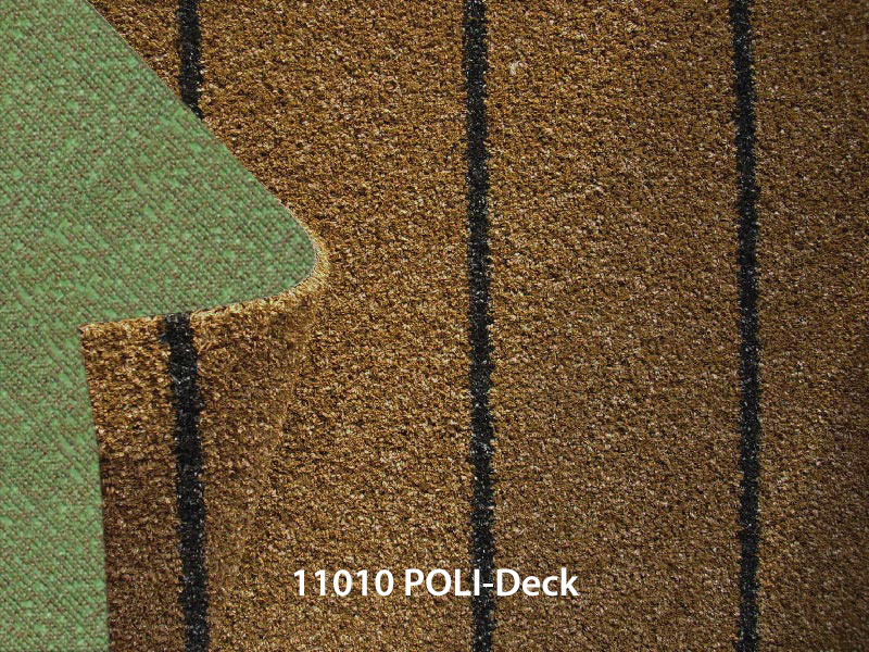 Bootsteppich Kunstrasen Decksbelag POLI-DECK mit PVC-Rücken poli-deck POLI-DECK Kunstrasen (PVC-Rücken) poli deck profi 11010 rs pvc