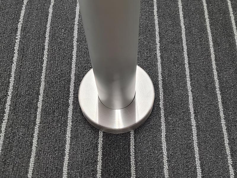 Stainless steel ring abdeckrosette Cover rosette / carpet ring teppichring 03 metall